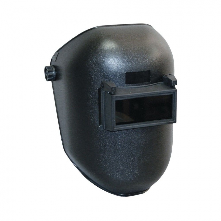 Máscara para soldar con visor abatible y suspensión “ratchet”