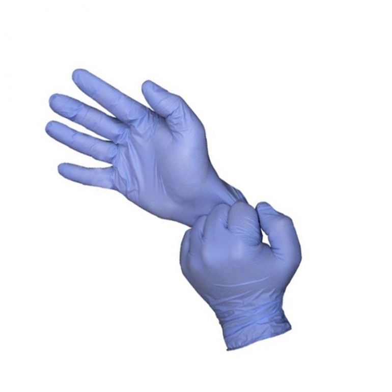 Guantes de plástico transparente, 100 unidades, talla L, guantes  desechables de polietileno para alimentos, guantes sin látex, guantes  transparentes