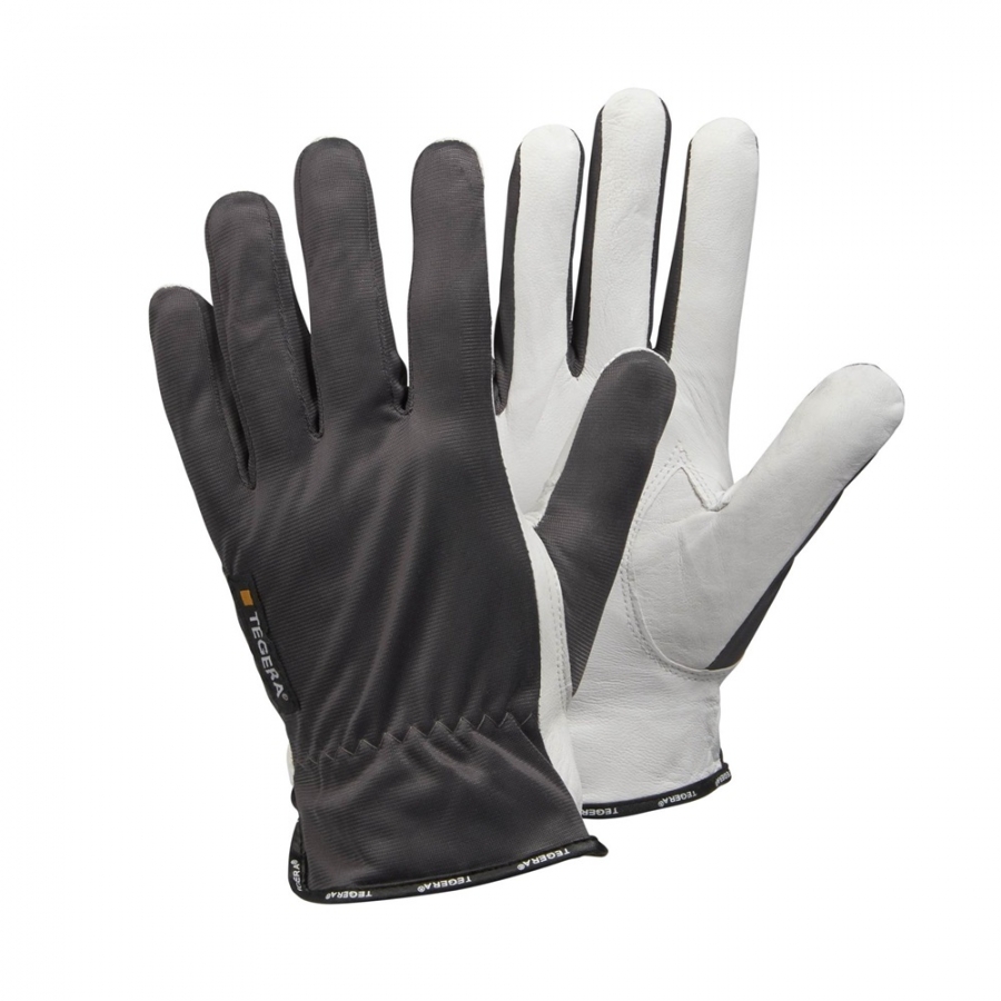 Guante de cuero de cabra de alta calidad para trabajos de precisión