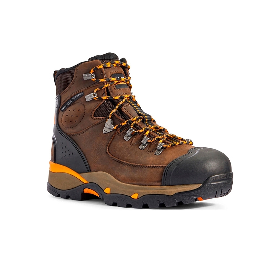 Bota de cuero con puntera de carbono impermeable suela antifatiga Endeavor